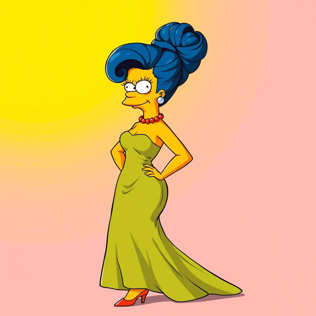 Confident 1960s-Inspired Pin-Up Beauty