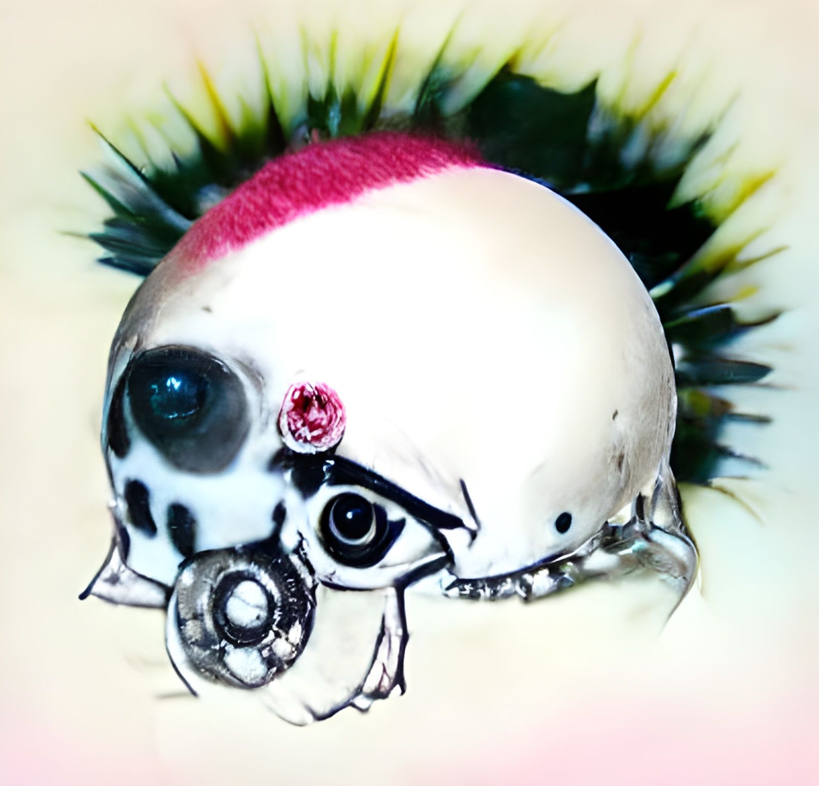 Eyeball Punk Skull