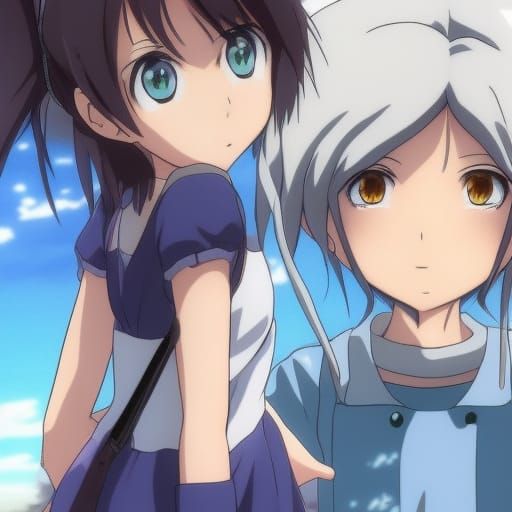 Anime Girl in Studio Ghibli Style