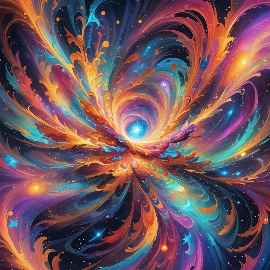 Holographic Cosmic Being in Astral Vortex