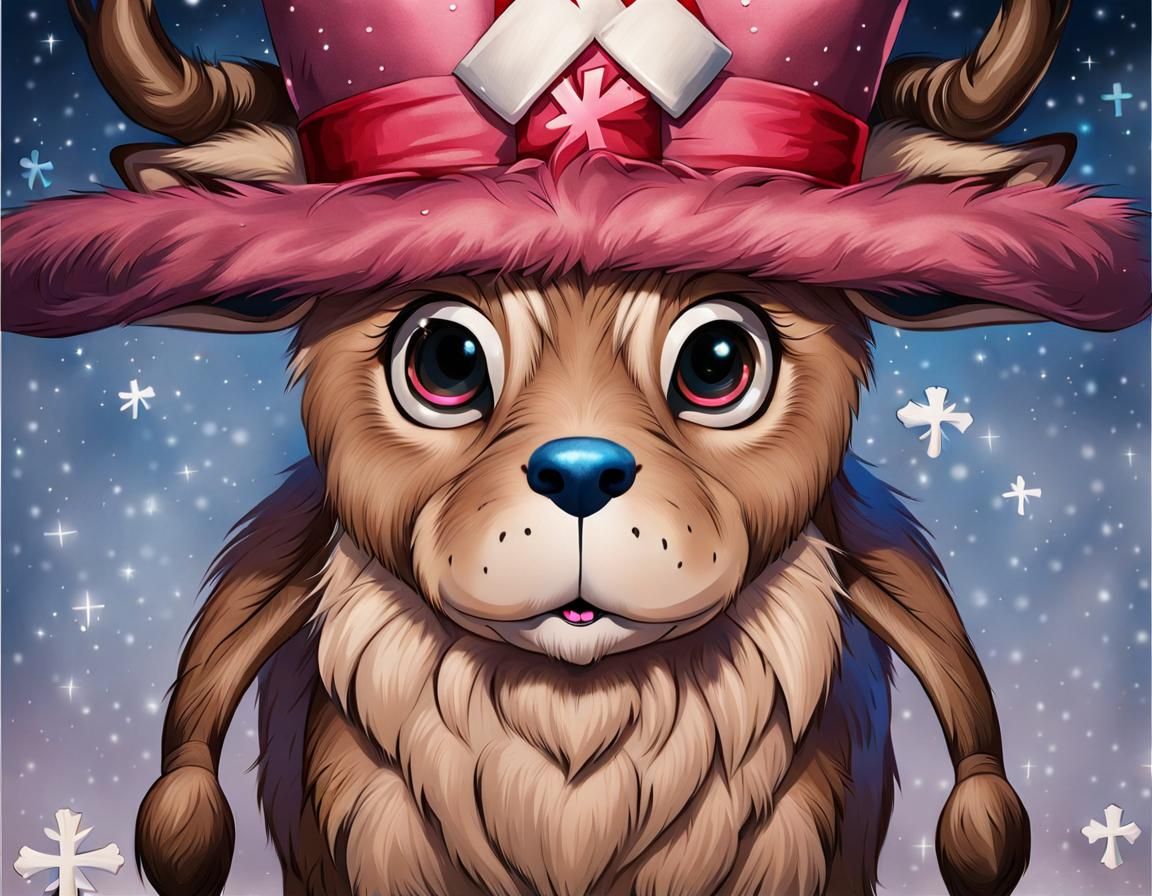realistic tony tony chopper reindeer