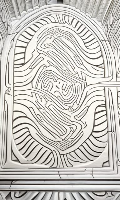 Existentialist Interior Design with Polished Stone