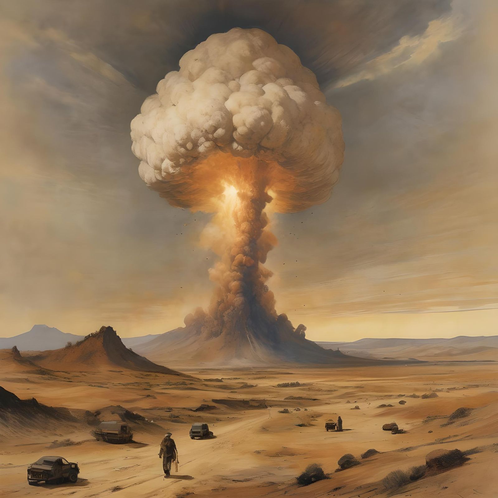 Nuclear Test in the Desert