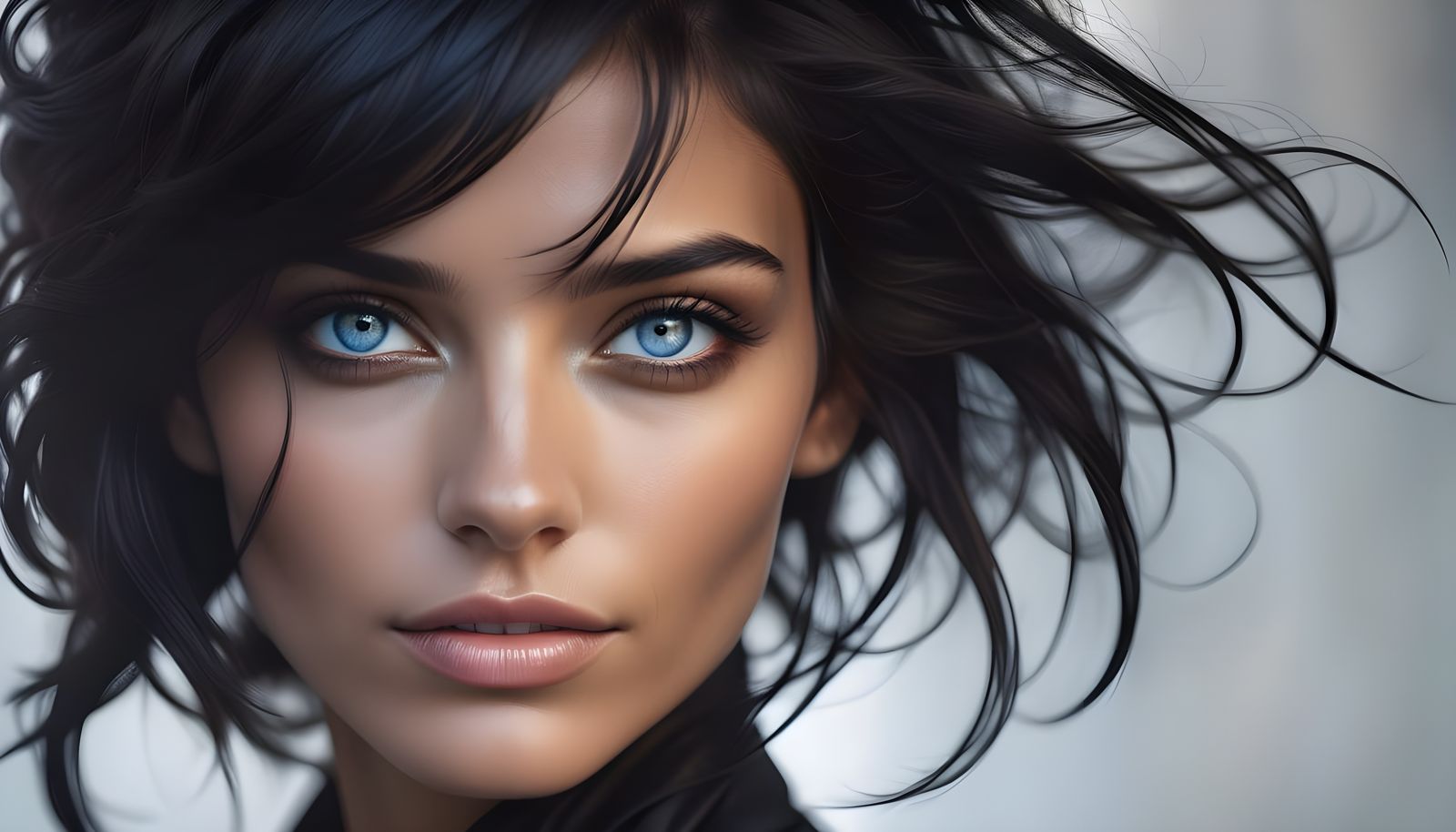 Sensual Young Woman Captured in Professional Photography Sty...