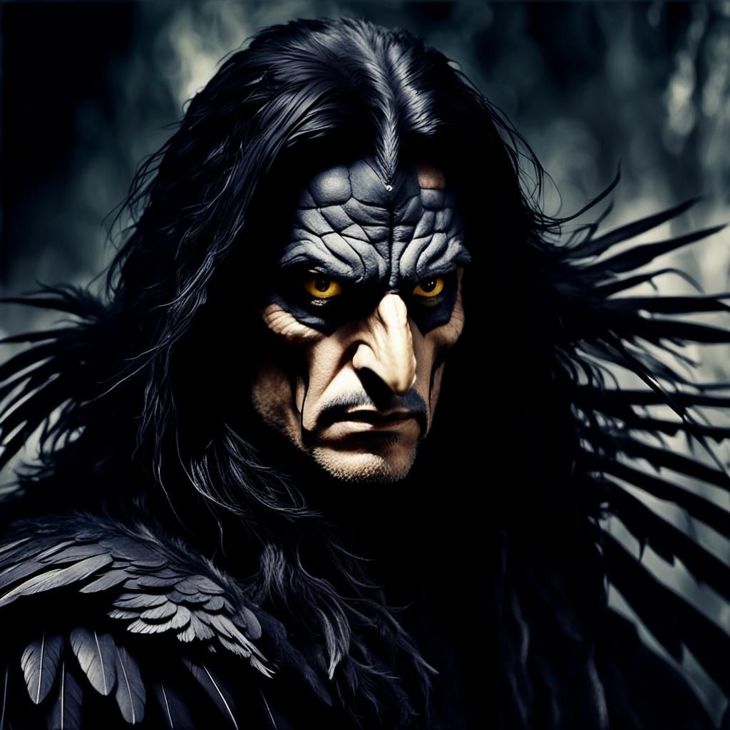 Raven Mocker: A Cinematic Dark Fantasy Portrait