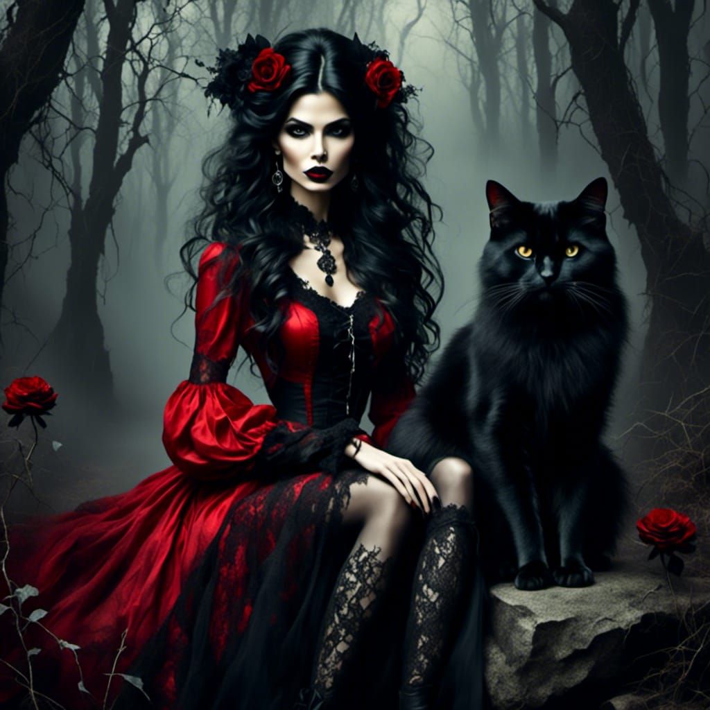<lora:Watercolor Painting:1.0> <lora:Dark Witch Style:1.0>