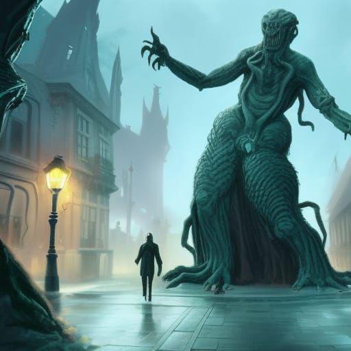 Cthulhu's Kindness: Guiding an Old Lady in London