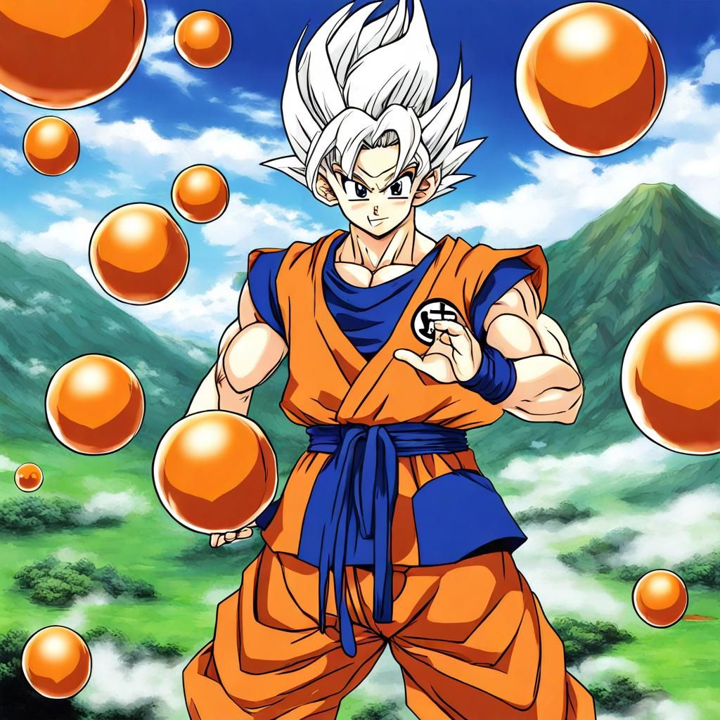 Anime Style Dragon Balls Key Visual