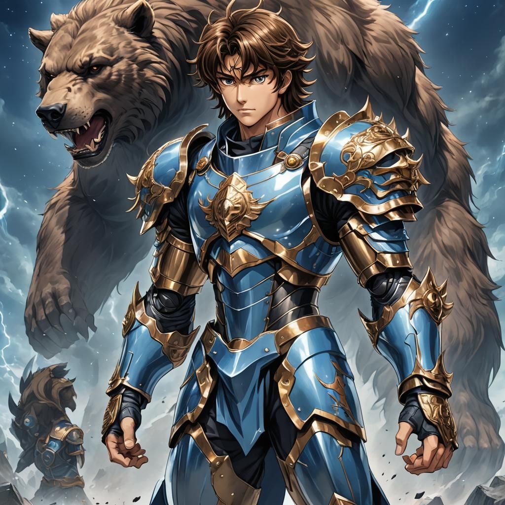 Gekki of Ursa Minor: Manga-Style Anime Poster
