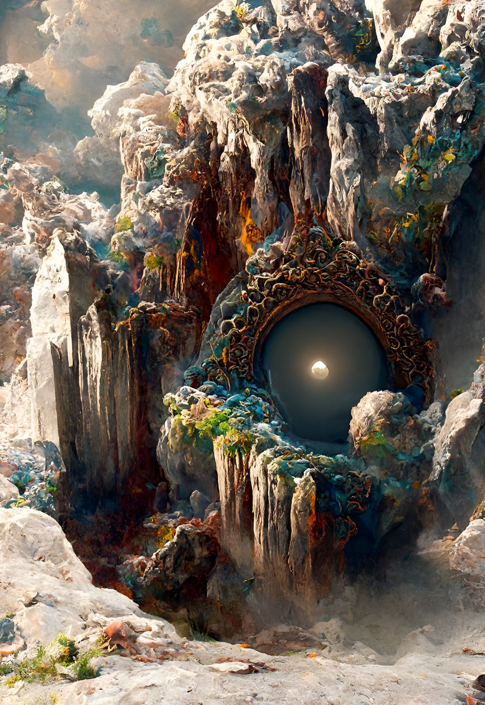 Magic Geode Portal to Alien Garden
