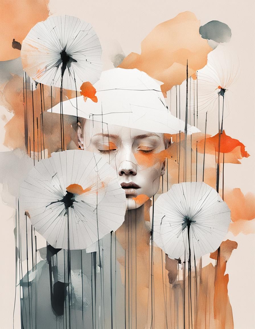 Surreal Dreamscape Art in Whimsical Style