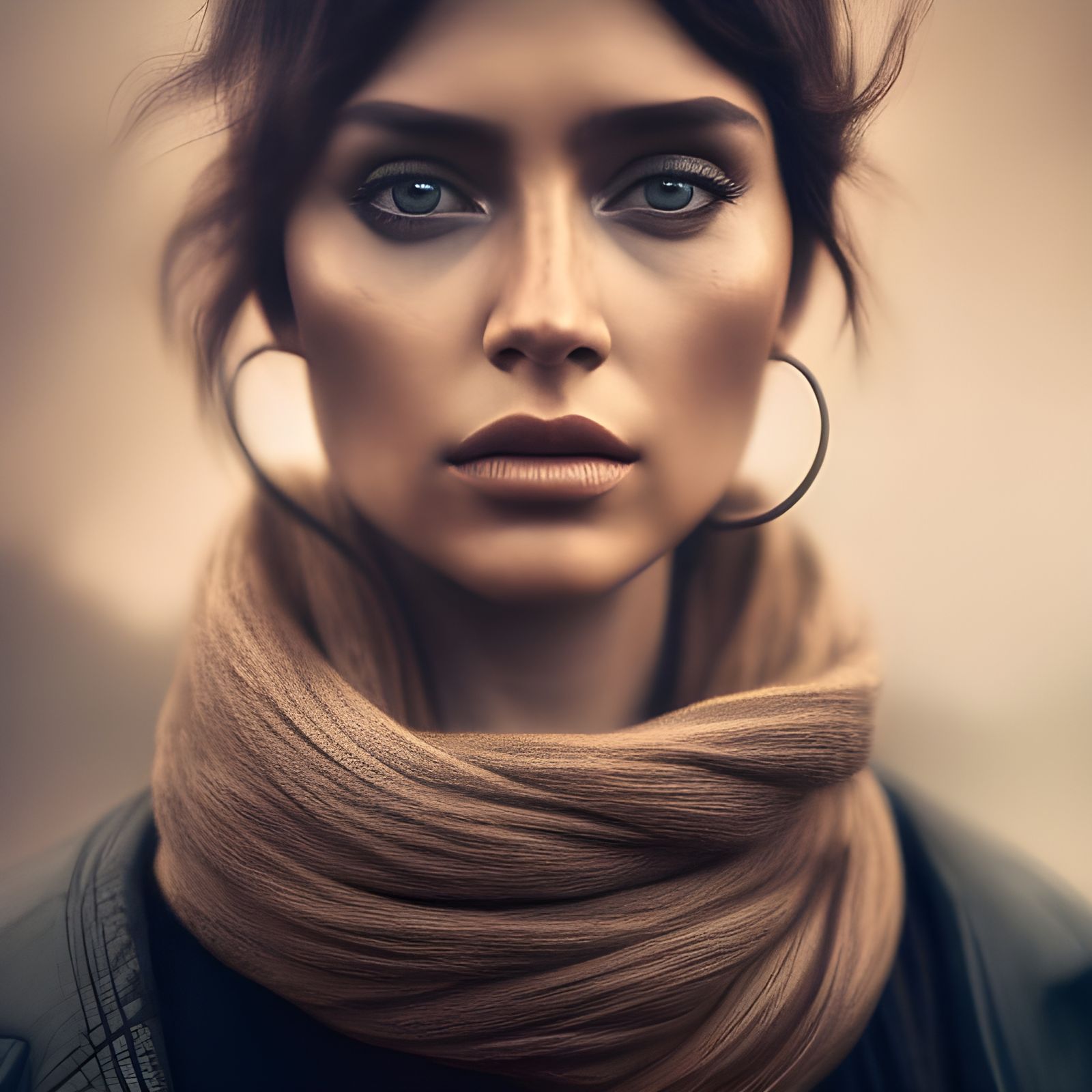 Warm Portrait Inspired by Professional Photography