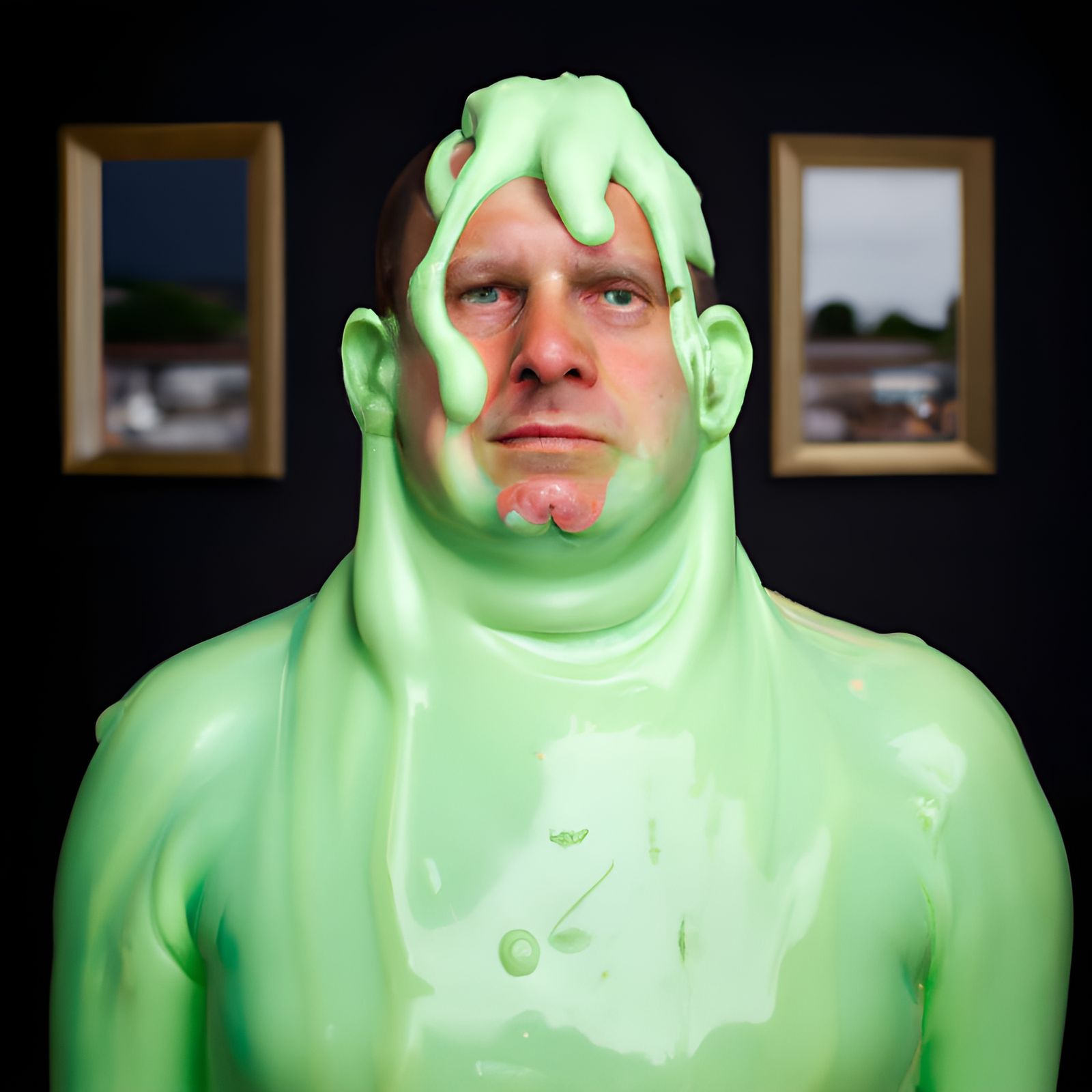 Sentient Slime as Real Person: Portrait Photography