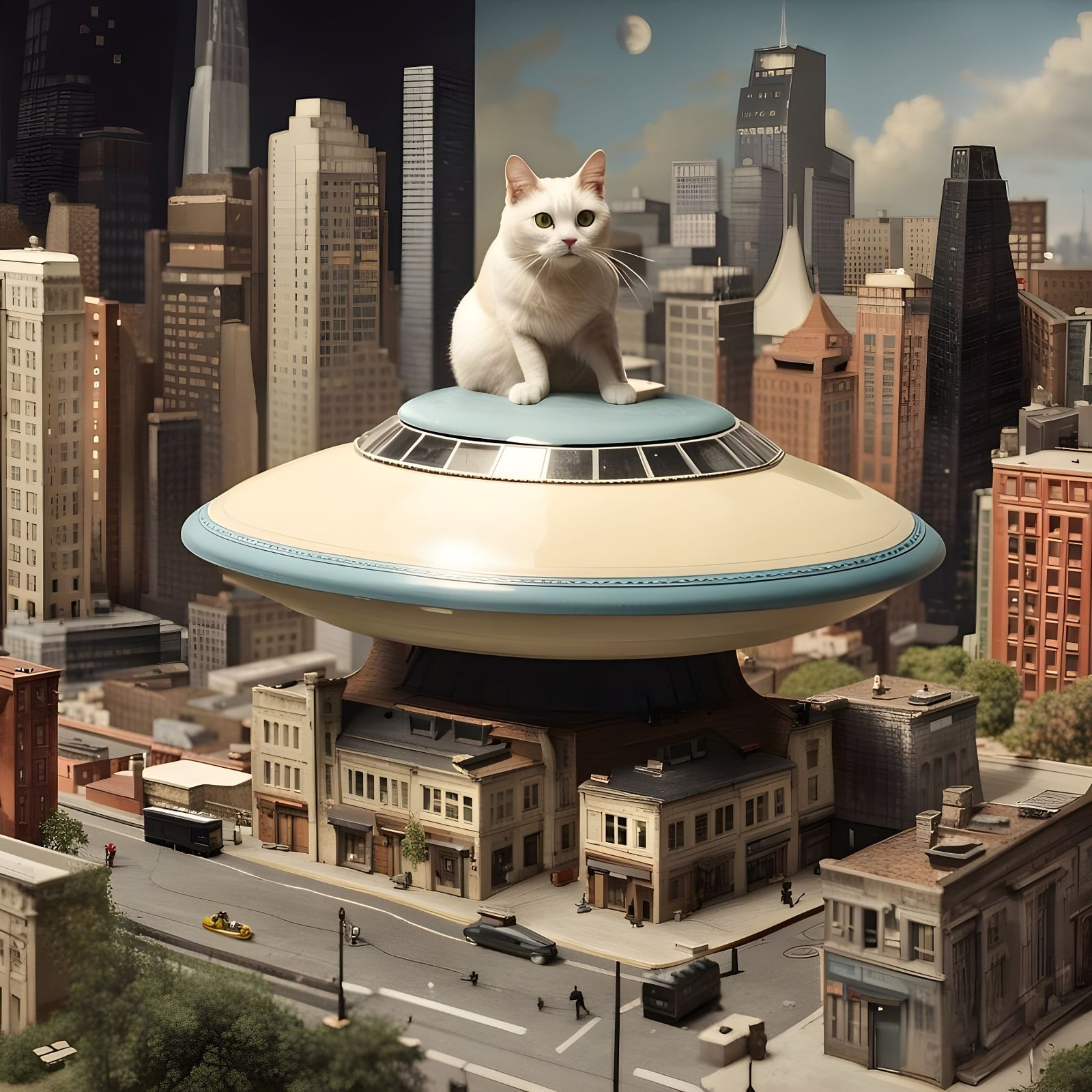 Cat vs. UFO