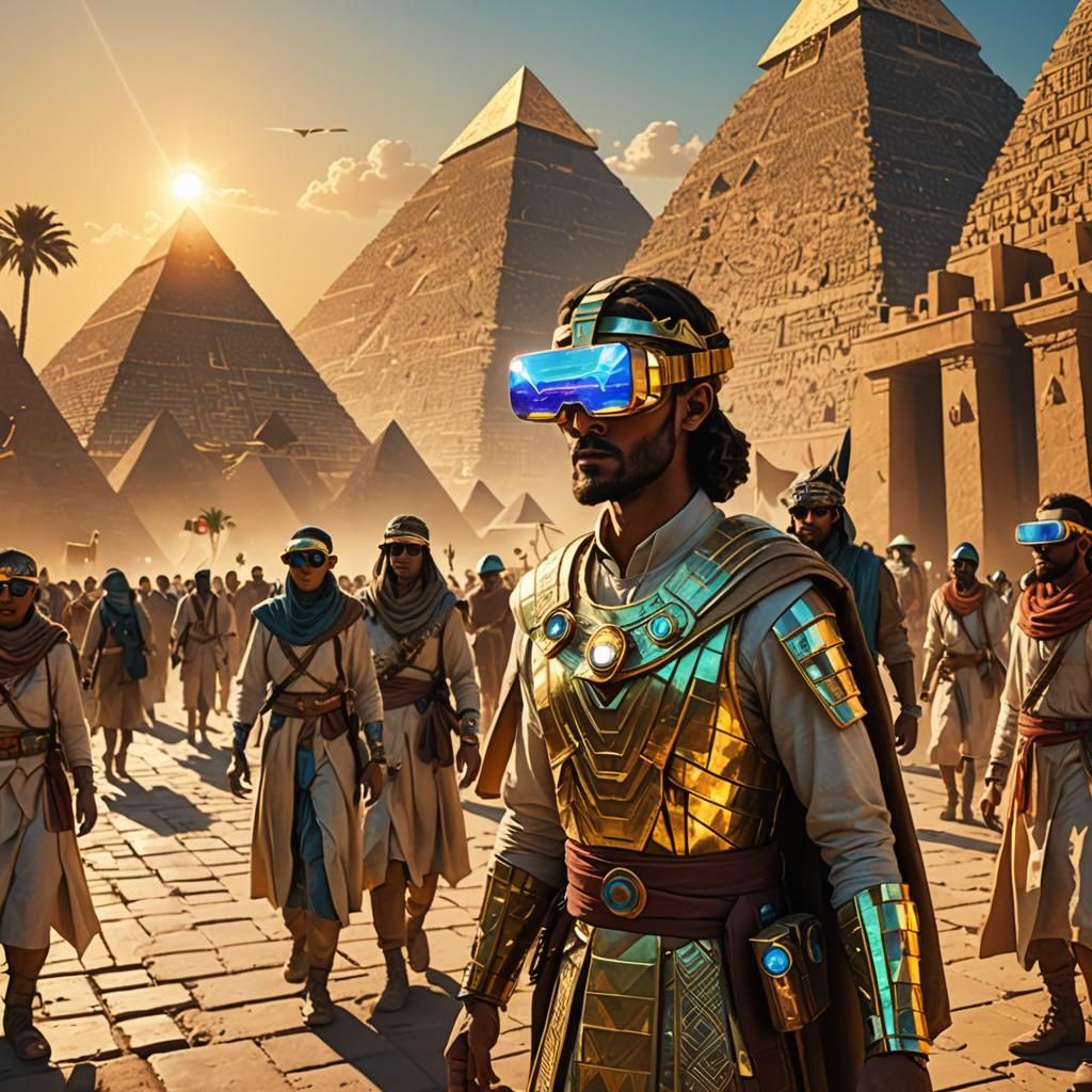 Time-Warped Cityscape: Tourists in the AI Era