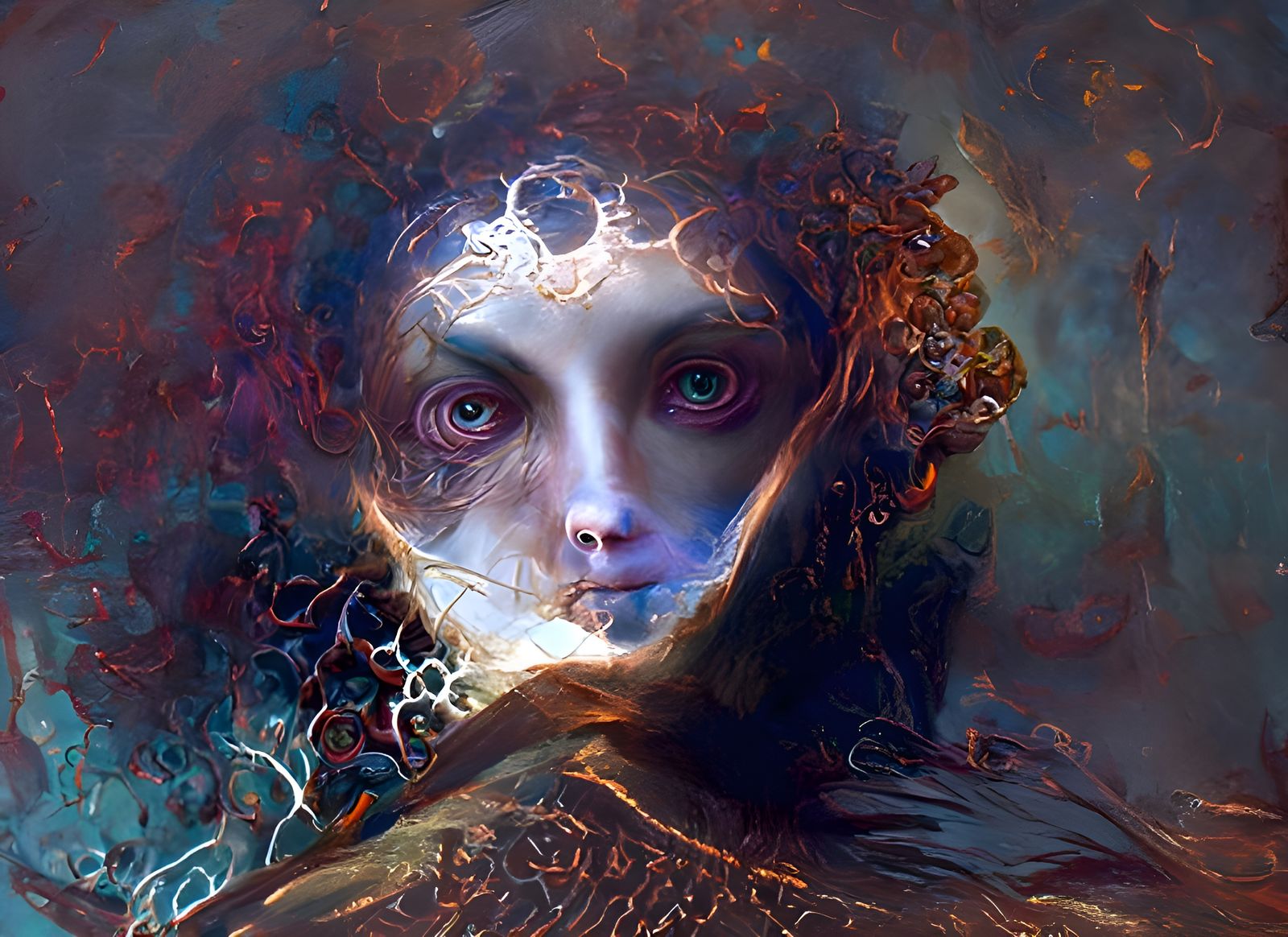 Haunting Portrait of Cassandra, the Trojan Prophetess