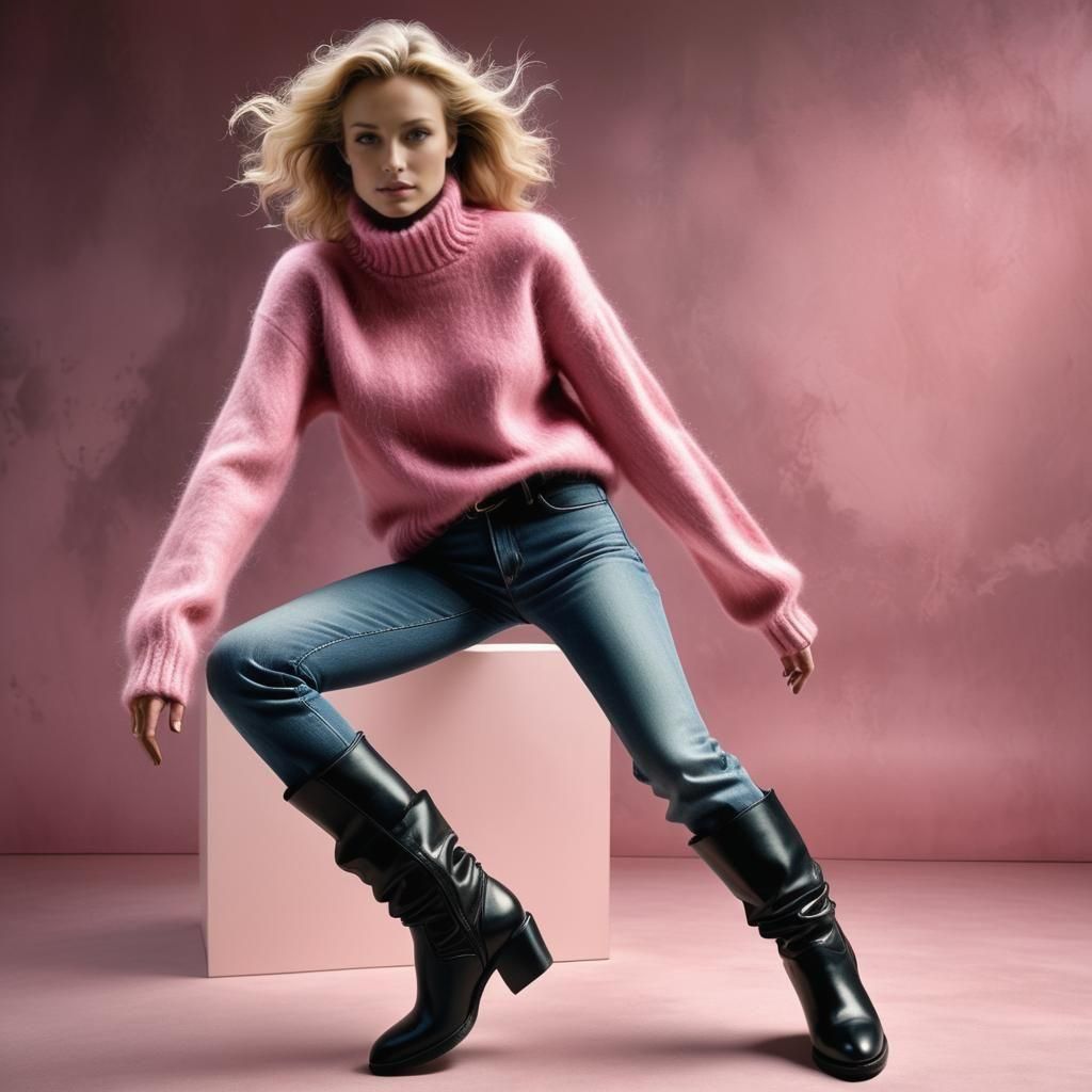 Chic Woman Expresses Personal Style with Variety of Outfits