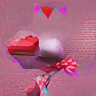 Romantic Valentine's Day Digital Art