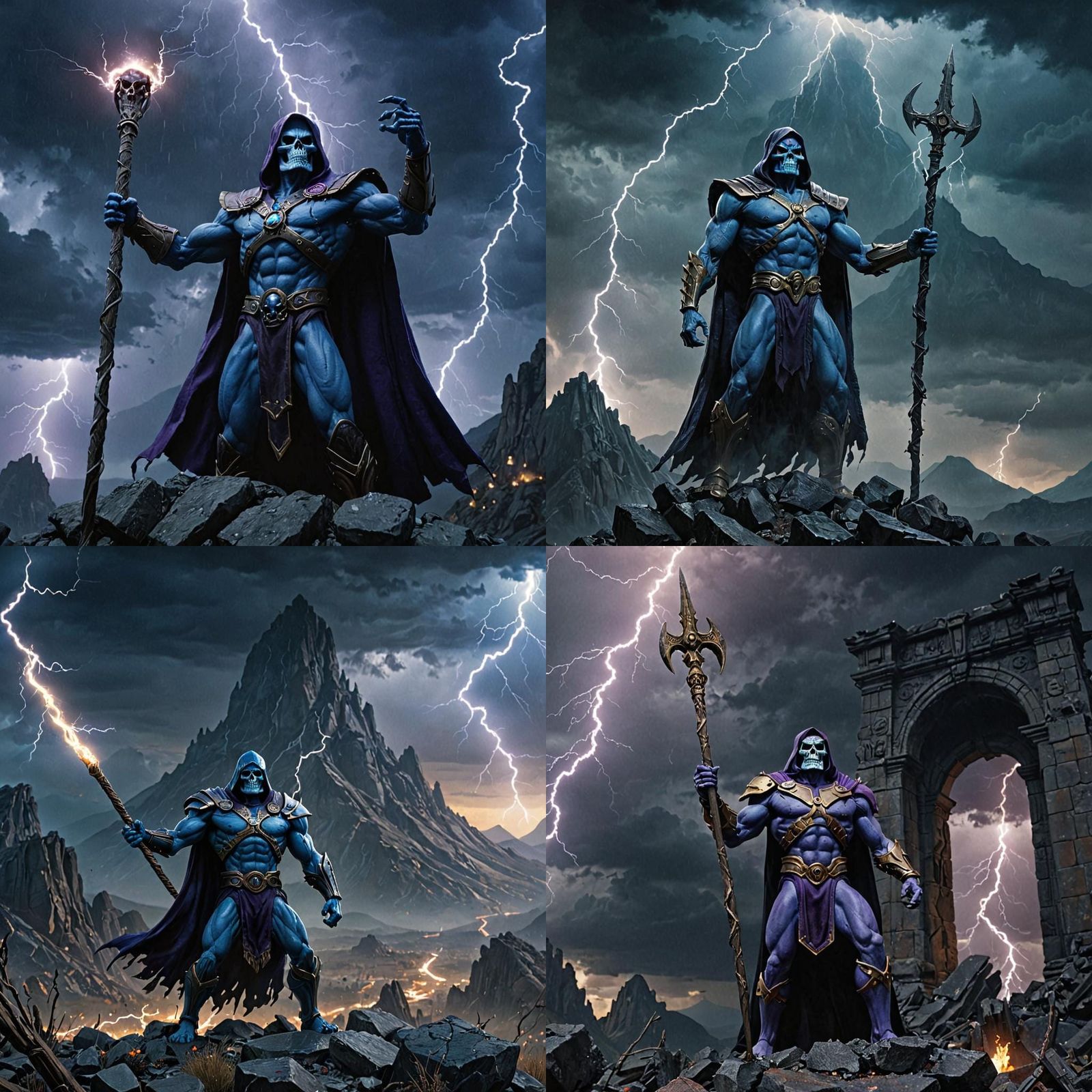 Skeletor, Lord of Evil, in Dramatic Cinematic Still