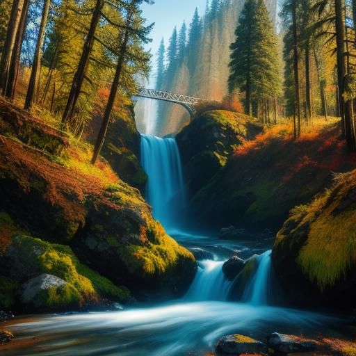 Oregon Image Generated by AI