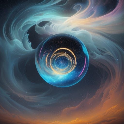 Dreamweaver in a Whirlwind of Ethereal Beauty