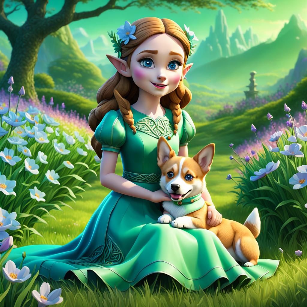 "Celtic Corgi"....lol