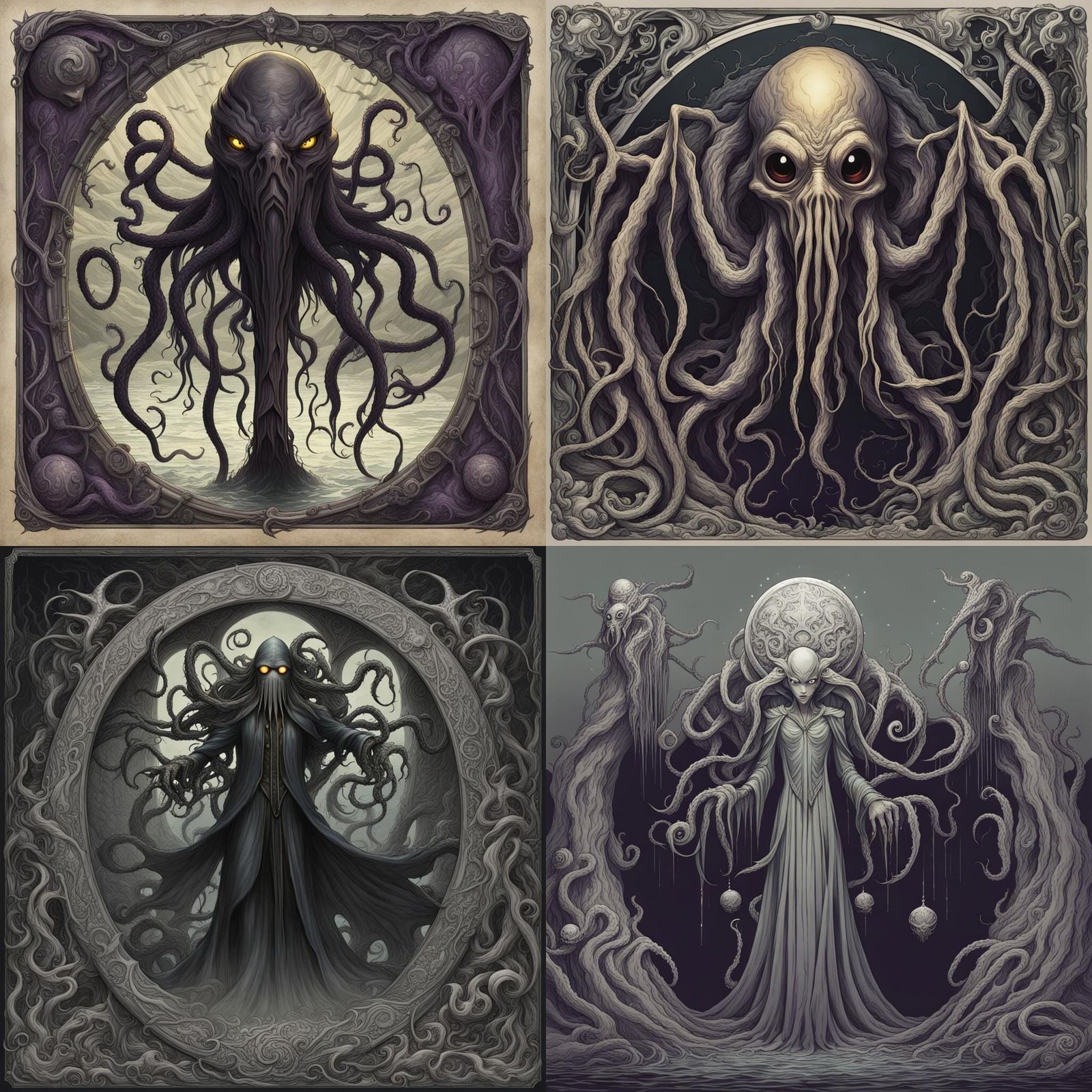 AI Interpretation of the Word Eldritch