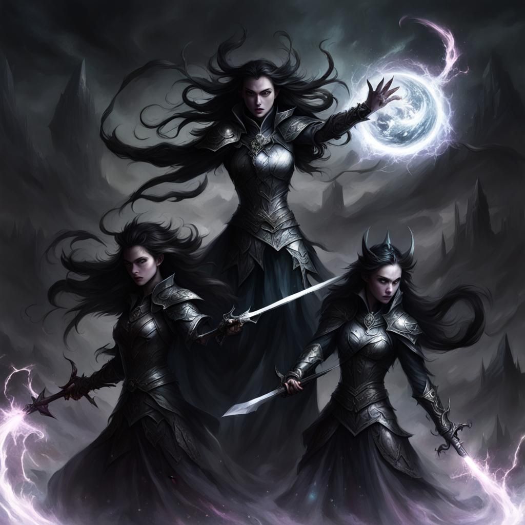 Three Sisters: A Magical Battle Against Darkness