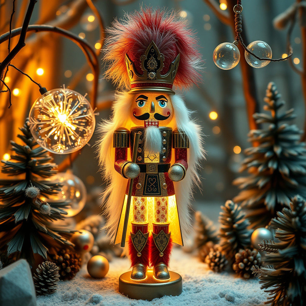 A nutcracker soldier