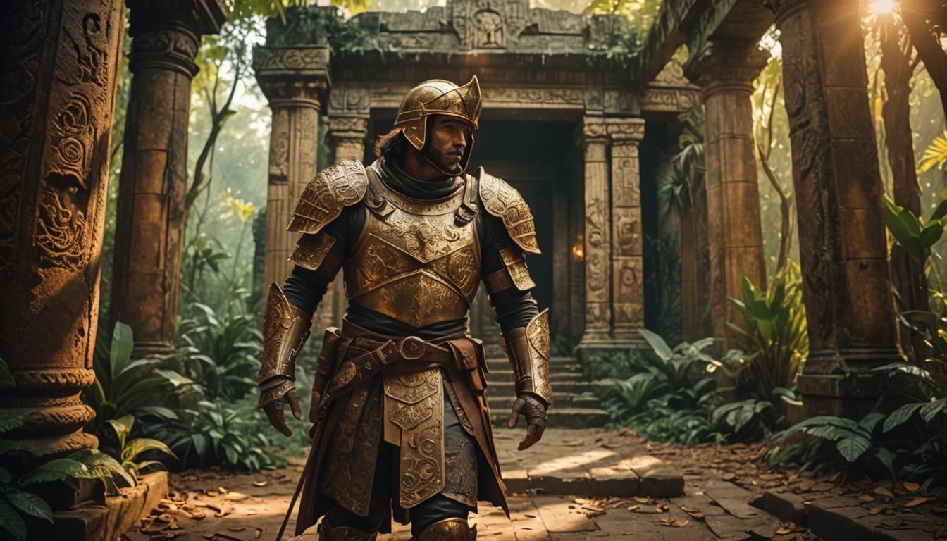 Conquistador's Sci-Fi Discovery in Maya Temple