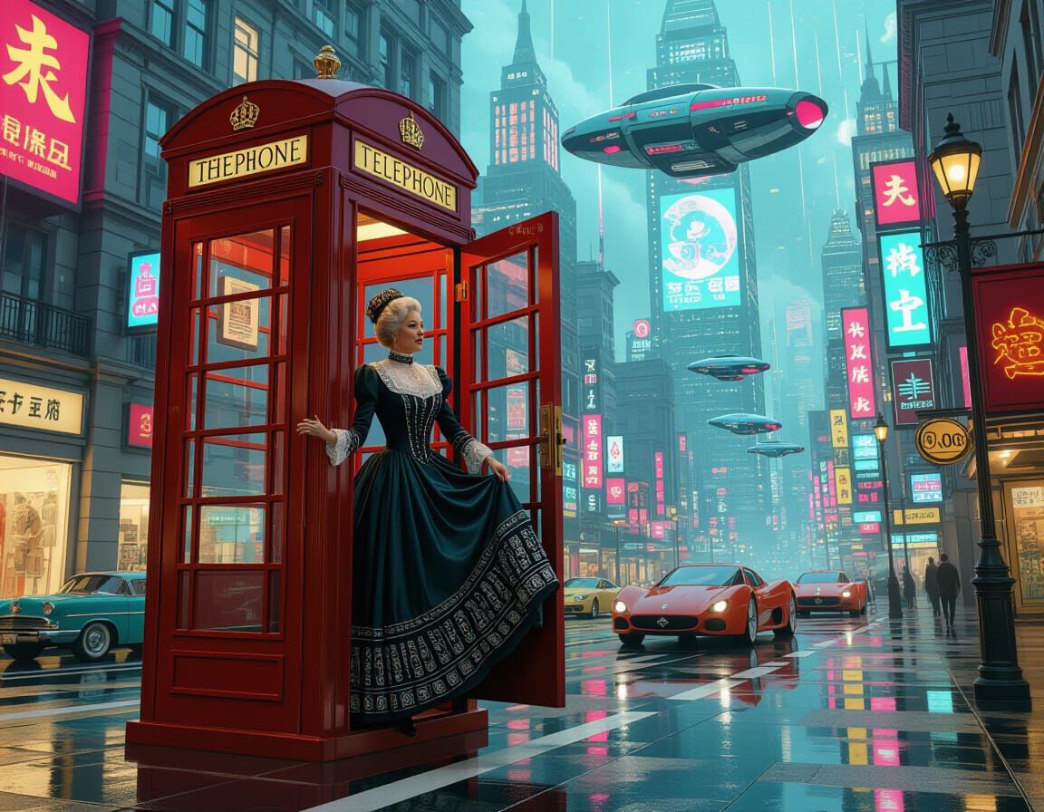 A step in time. This future is scary! 2