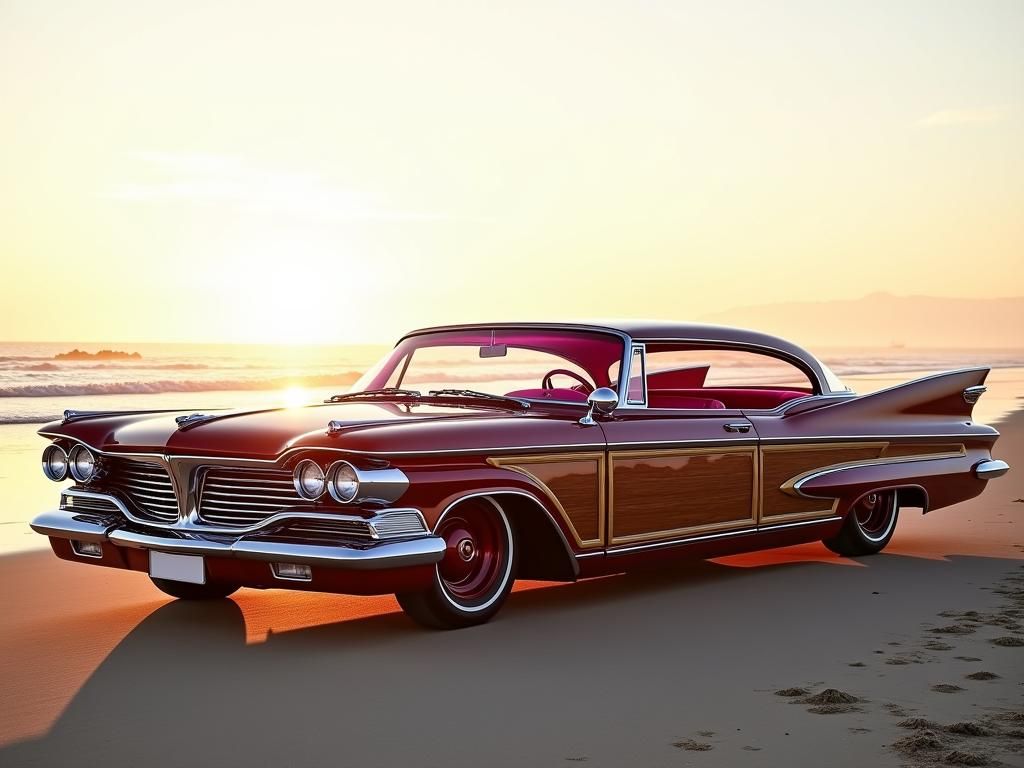 jdeecken wheels 1957 Chrysler Cordoba Town & Country woody h...