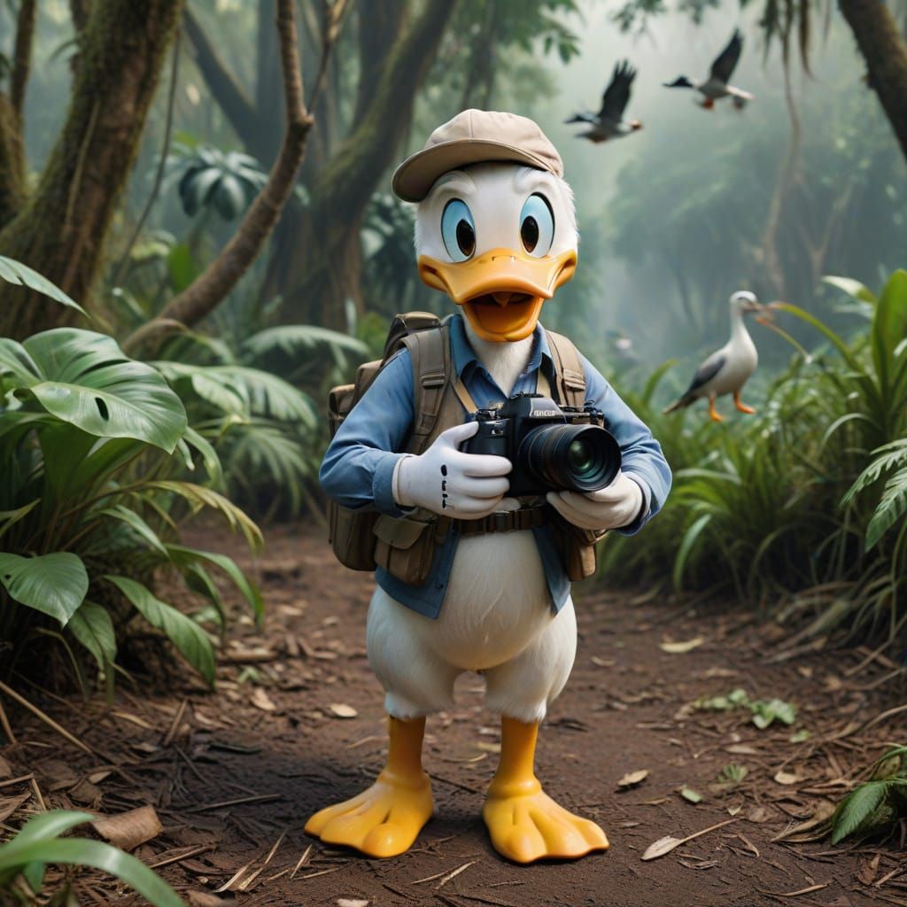 Donald Duck Jungle Expedition