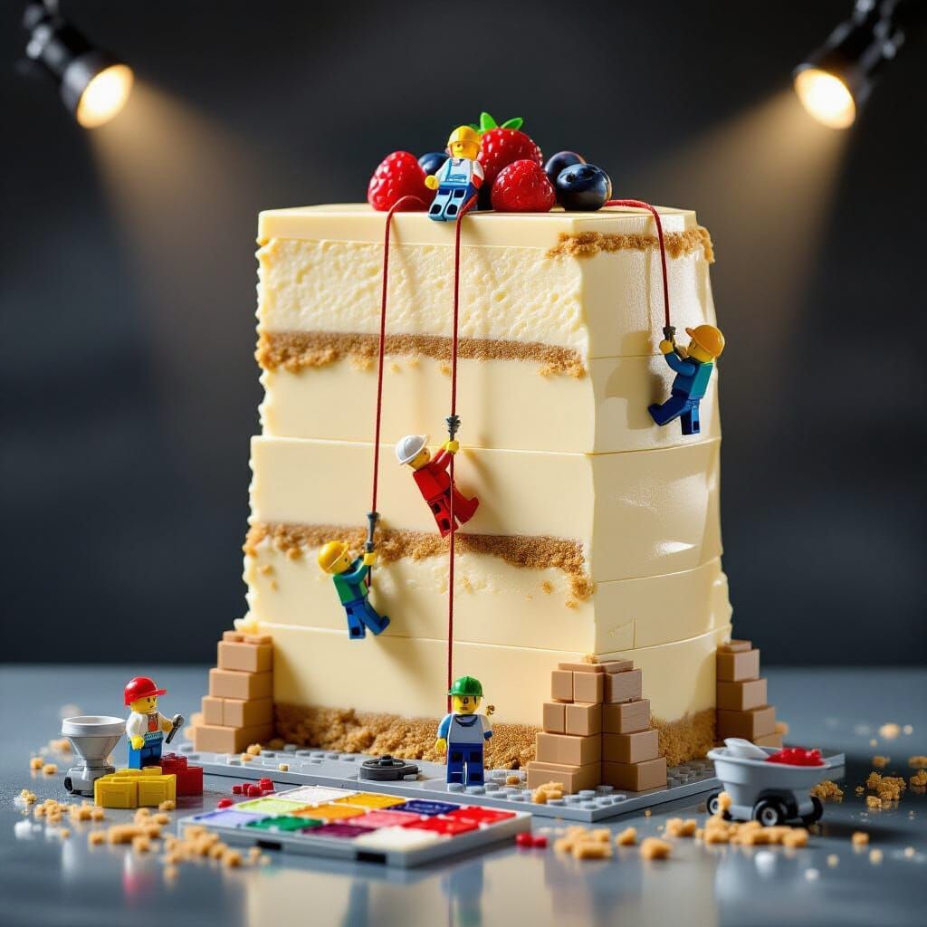 LEGO Climbers Scale Cheesecake Cliff