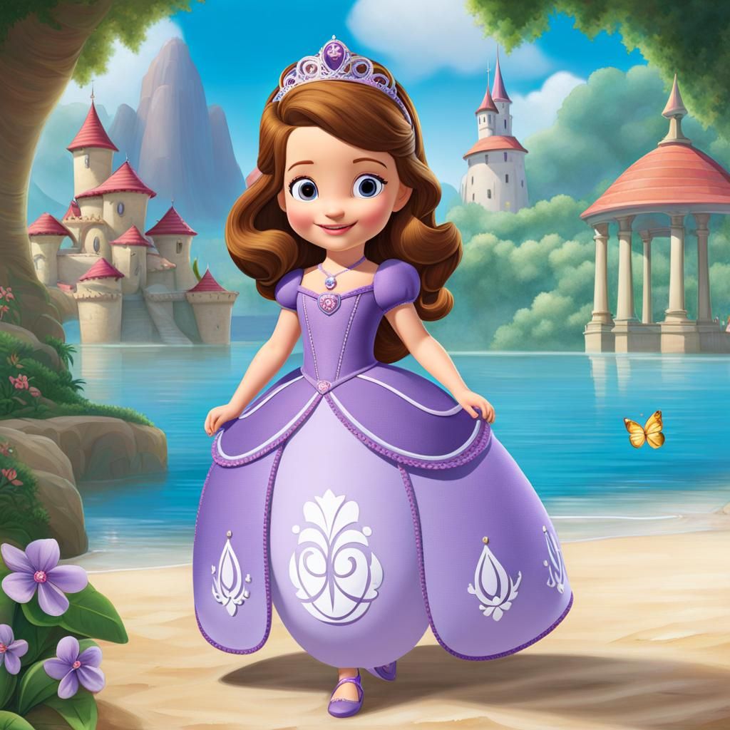 Princess Sofia the First in Bikini