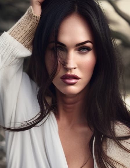 Portrait of a Beautiful Young Woman