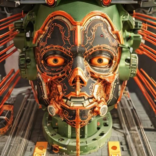 Abstract Twisting Shapes in Photorealistic 3D