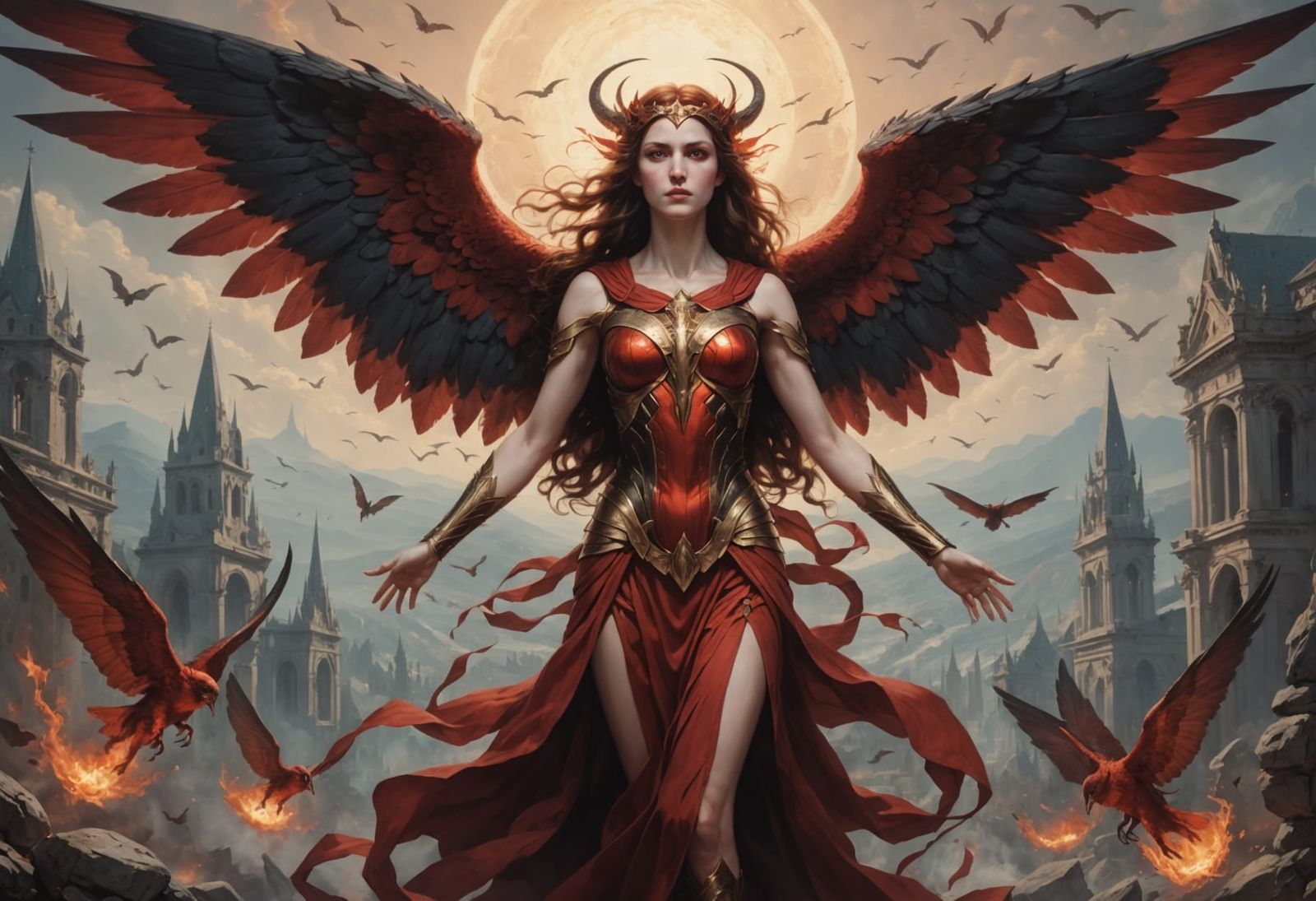 Erinyes: AI Generated Mythological Figures
