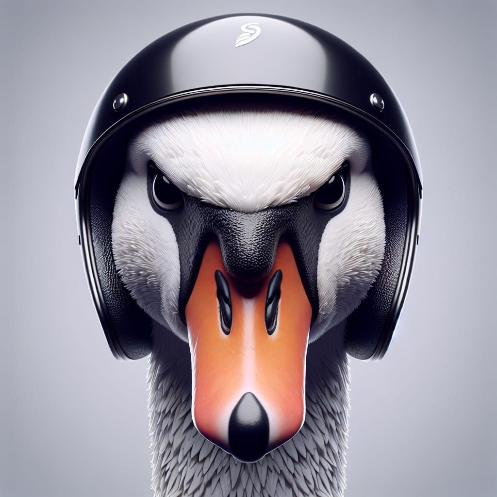 Biker Swan