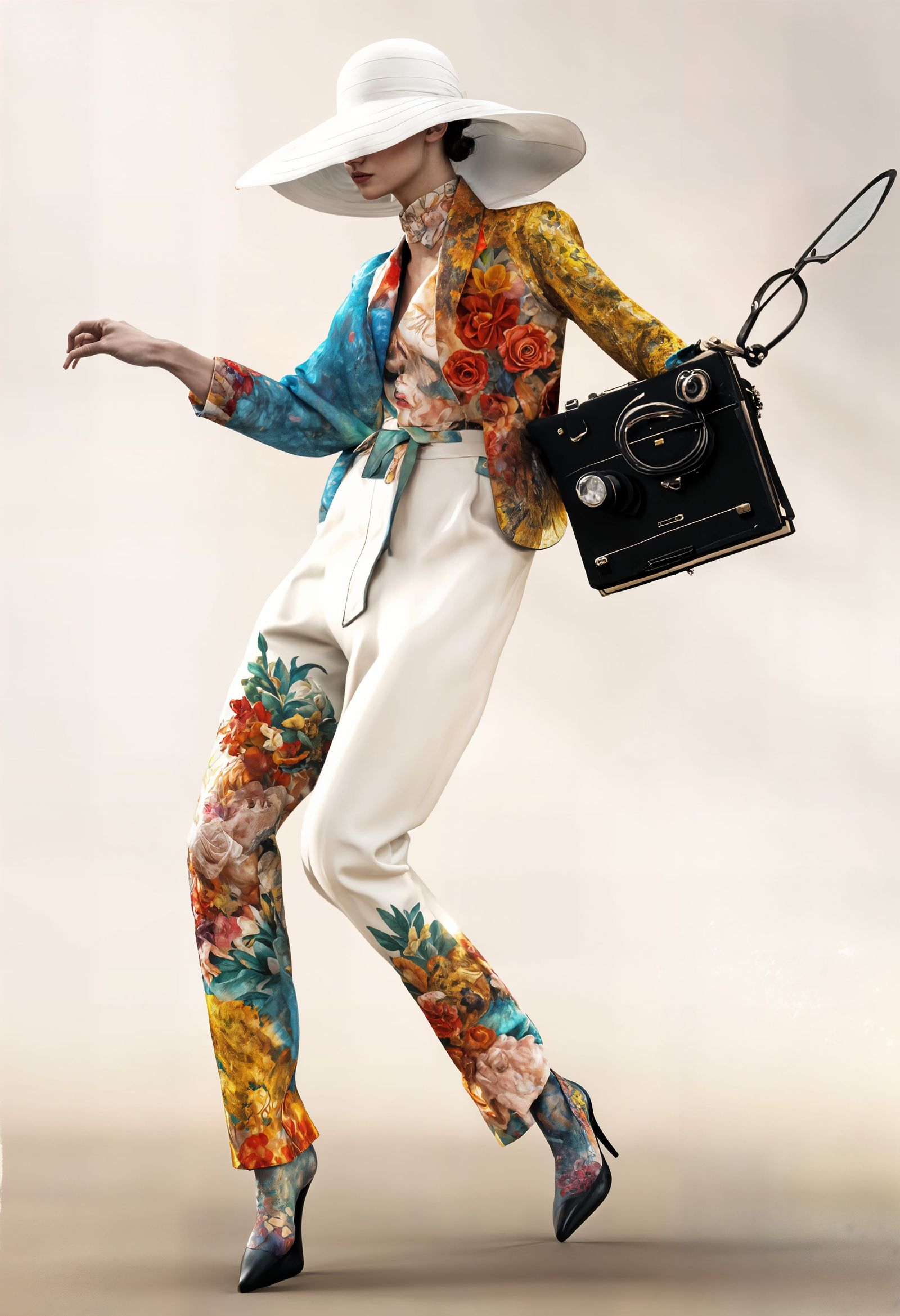 her fabulous hand is on backwards - a bug that has persisted...