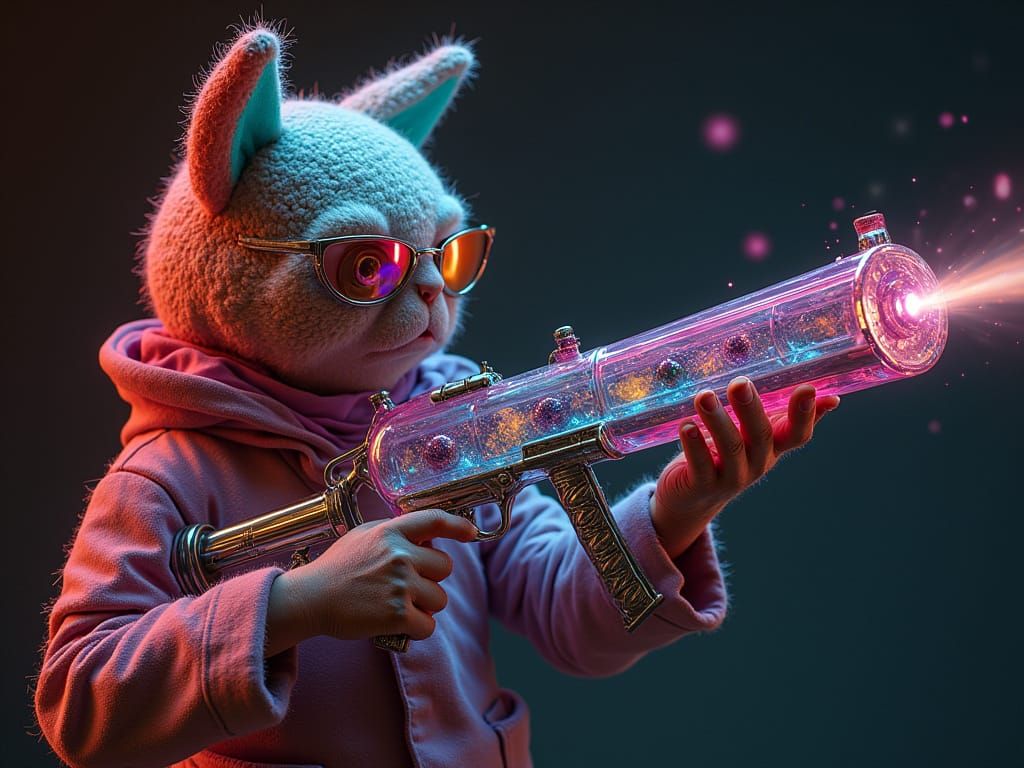 squazoodling Ms Zing and TOmmy Danger as sci-fi ubiquitous f...