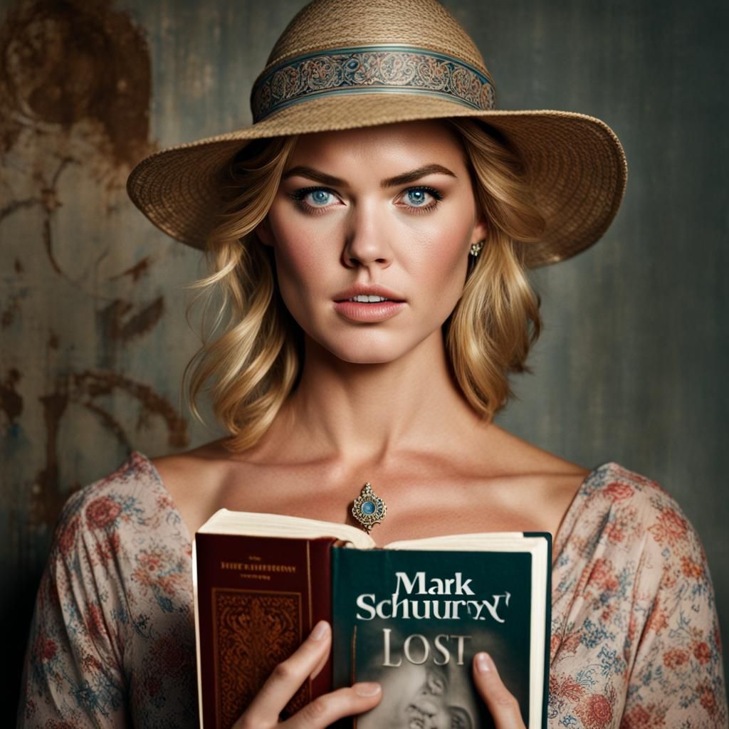 Kate Upton as Tattooed Necromancer Portrait