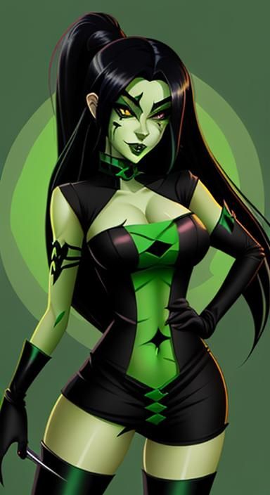 Shego as a Grimm from RWBY