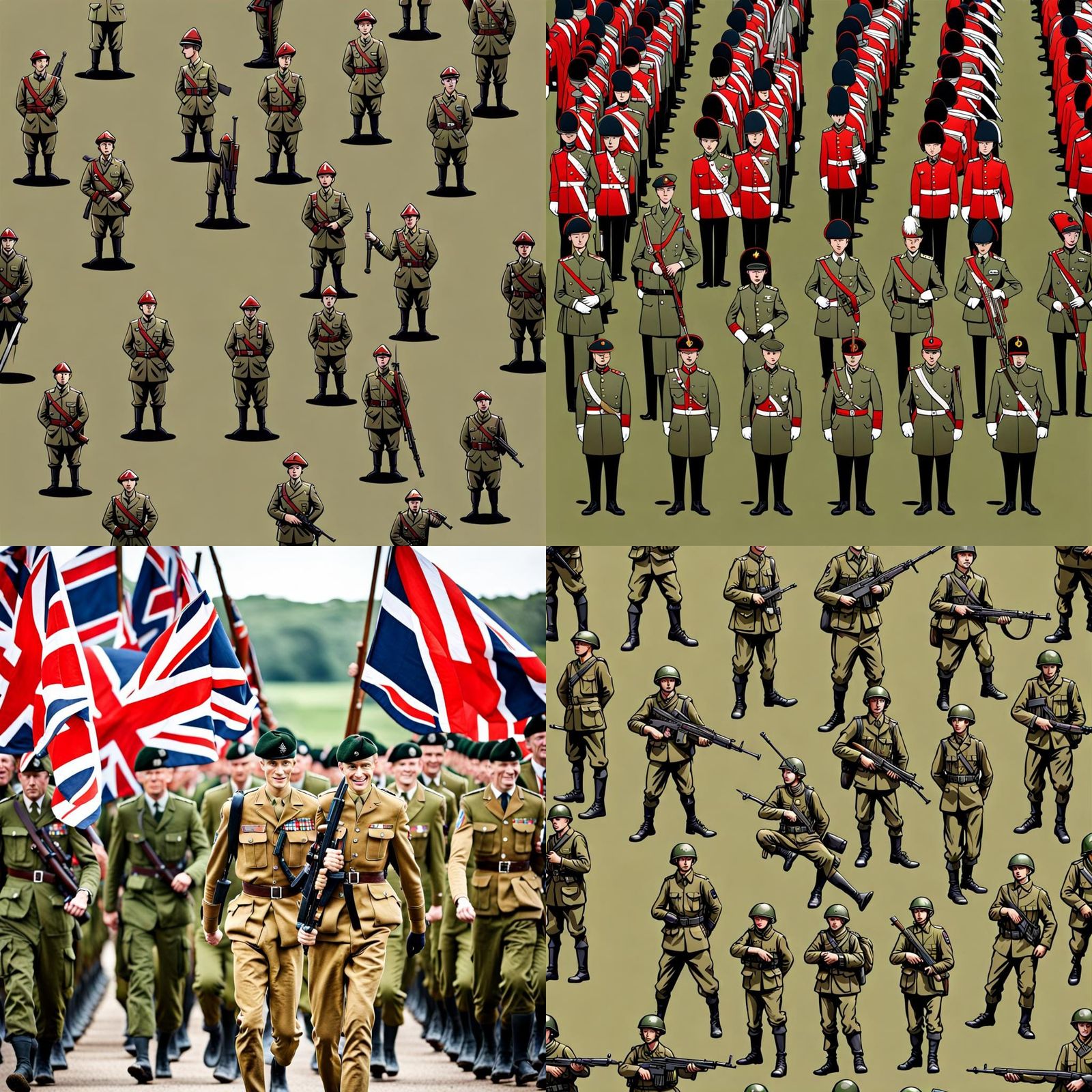 British Army: AI Generated Image