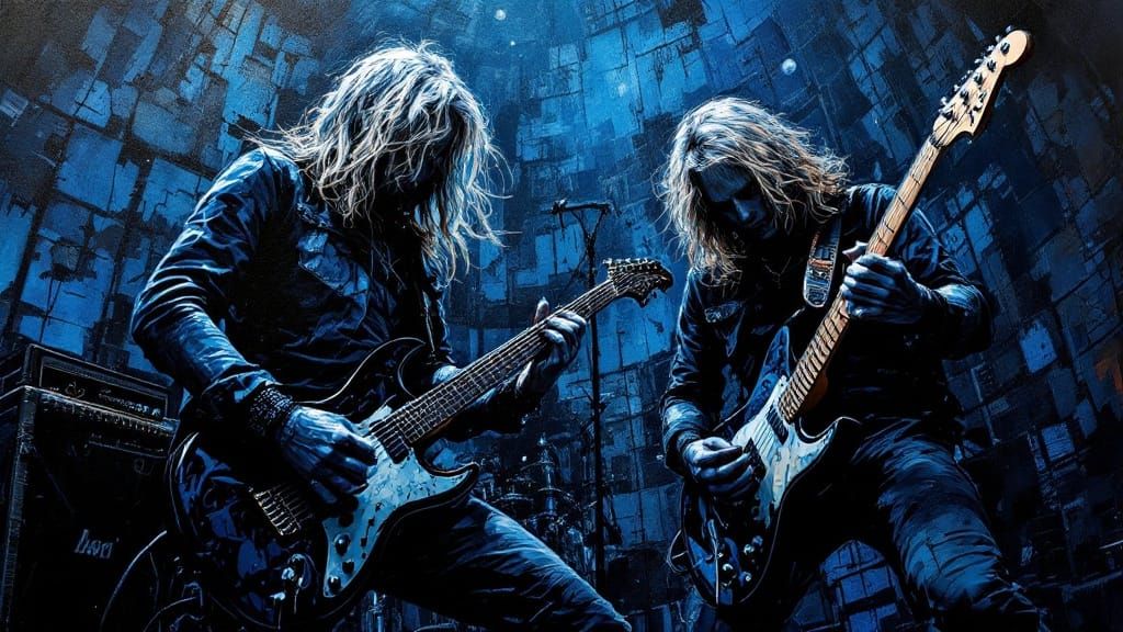 Grunge Rockers in Underground Music Scene