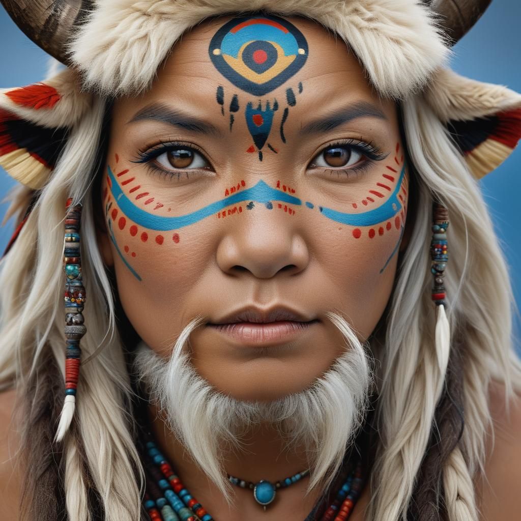 Inuit Hybrid Creature Portrait