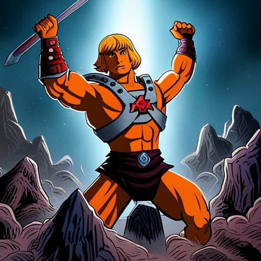 He-Man Inspired Heroic Character