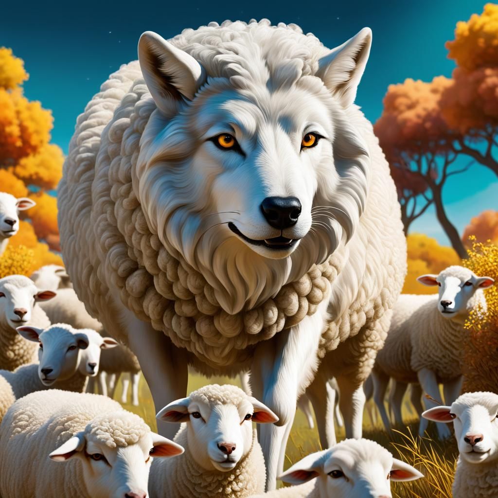 The wolf in Sheep's Clothing - Aesopian fable