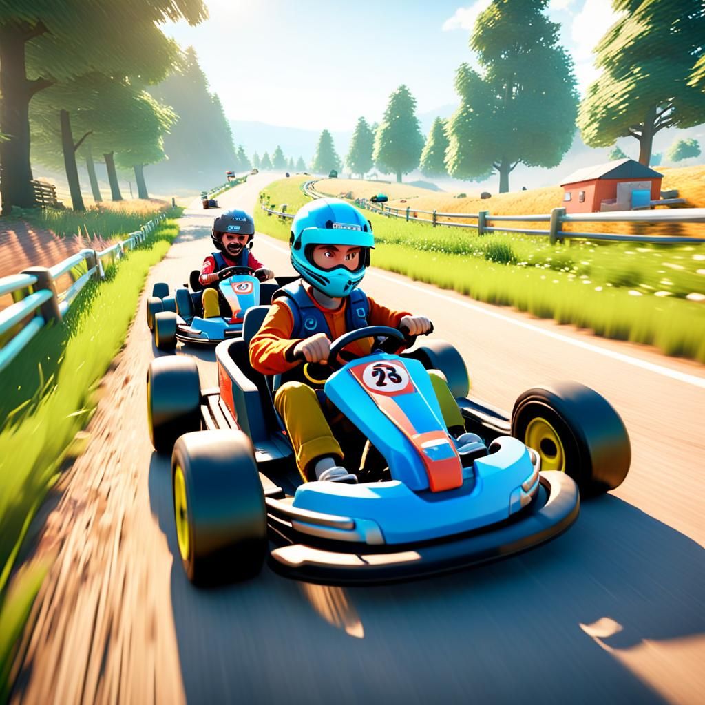 Rural Go-kart Race