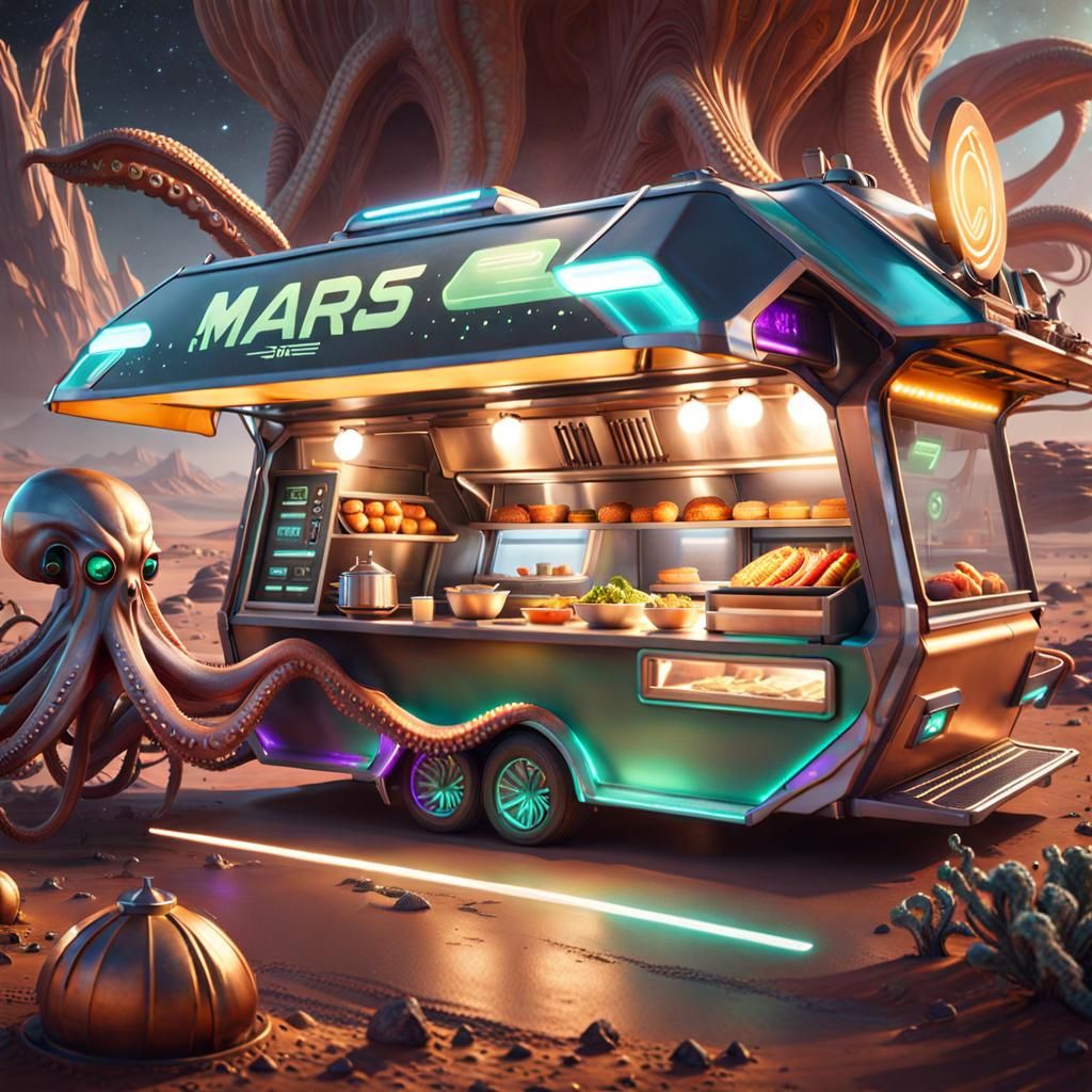 Mars Food Truck/Ship
